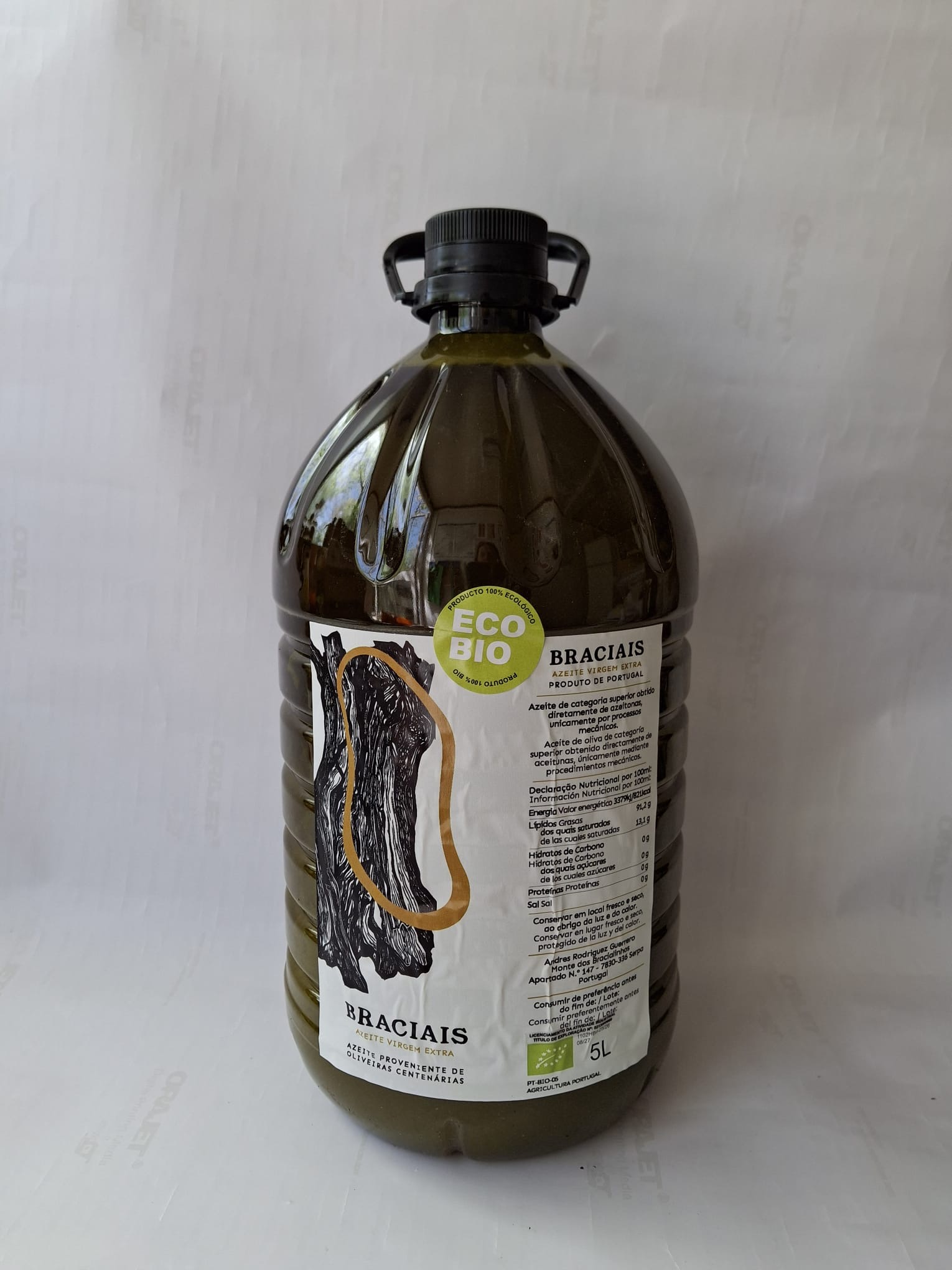 Azeite Virgem Extra - Garrafa 5 L